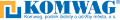 Komwag, podnik čistoty a údržby města, a.s. Logo